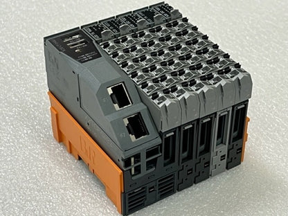 B&R X20CP0483 Rev D0 PLC with X20 PS9062 DI9372 DO9321 PS2100 DO9321 I/O Modules