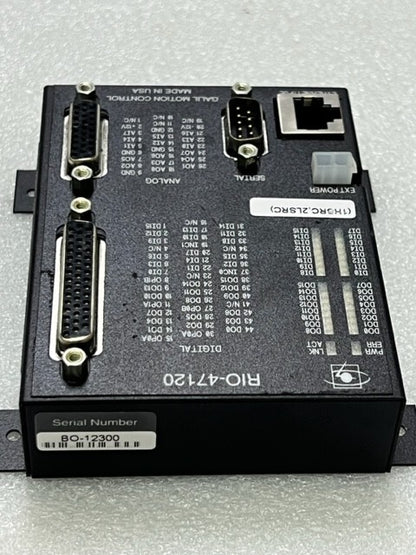 Galil Motion Control RIO-47120 EtherNet PLC Remote I/O Controller Used