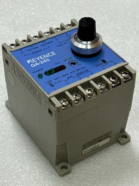 Keyence GA-245 Shock Sensor Controller Used in Good Condition