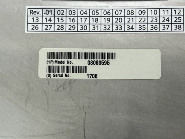 Siemens 08080595 Membrane Keypad for Arcadis Varic C-Arm Used