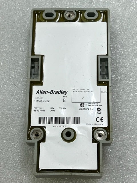 1792D-CB12 Series B DeviceNet ArmorBlock MaXum I/O Cable Base New in Box