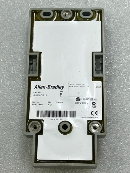 1792D-CB12 Series B DeviceNet ArmorBlock MaXum I/O Cable Base New in Box