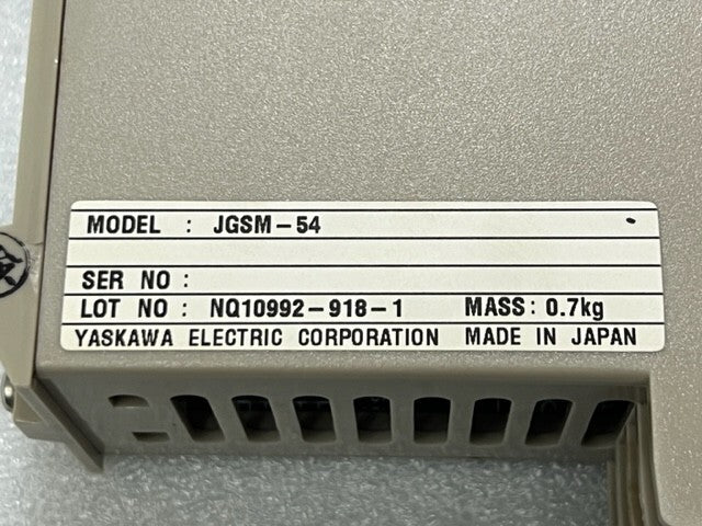 Yaskawa JGSM-54-121 Comparator Module New