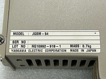 Yaskawa JGSM-54-121 Comparator Module New