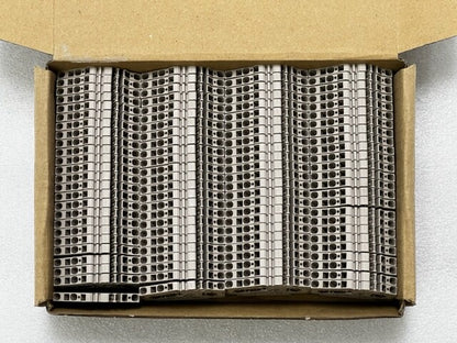 Weidmuller ZDU 2.5-2 2.5mm2 800V Terminal Block Beige New- Box of 100 Pcs