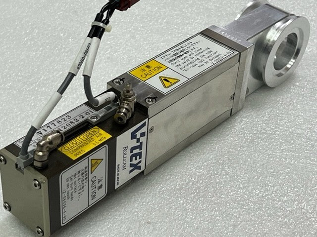 V-TEX Rollcam IRF-12083-2-01 Pneumatic Gate Valve Used Good Condition