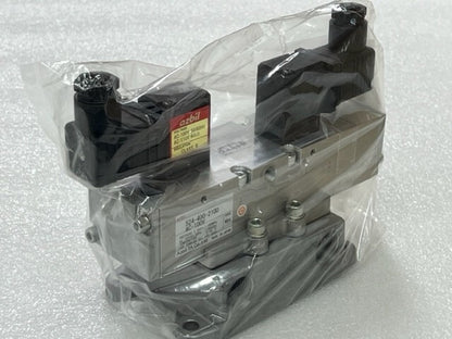 Azbil TA Co. 524-400-2100 AC100V Rc1/2 Port Solenoid Valve New