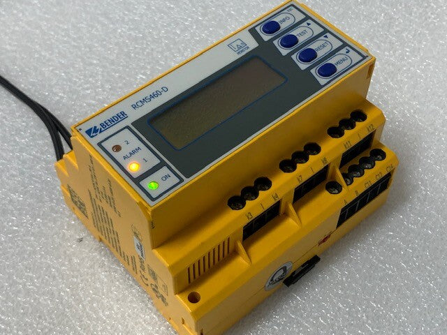 Bender RCMS460-D-2 Residual Current Evaluator Monitor Used Good Condition