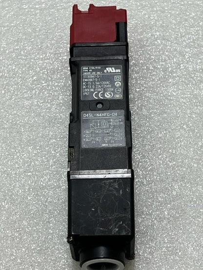 Omron D4SL-N4HFG-D4 Safety Interlock Switch (No Actuator Key) Used
