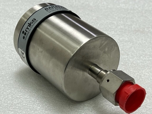 MKS E28D-31352 Range 1 Torr Baratron Etch Manomater Vacuum Pressure Gauge Used