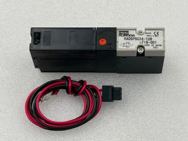 Parker Kuroda High Speed Solenoid Valve VA05PSC24-1UR-Z18-001 DC24V New