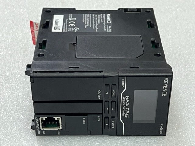 Keyence KV-7500 EtherNet /IP Realtime Programmable logic Controller Used