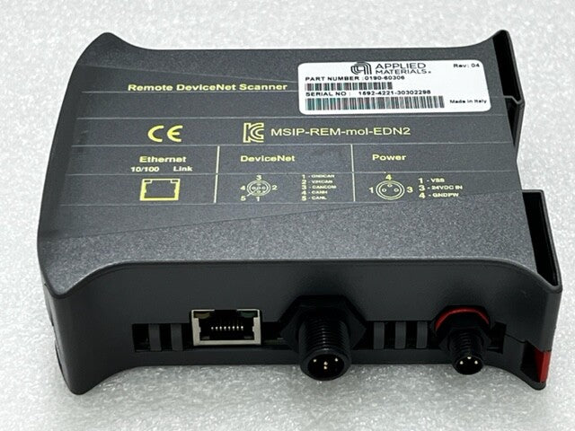 Applied Materials MSIP-REM-mol-EDN2 Remote DeviceNet Scanner Module Used