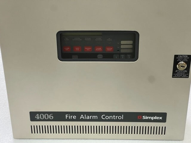 Simplex 4006-9102 Standard LifeAlarm Fire Alarm Control Panel New