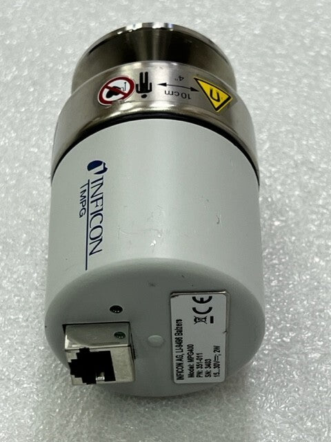 Inficon MPG400 351-011 Inverted Magnetron Pirani High Vacuum Gauge Used