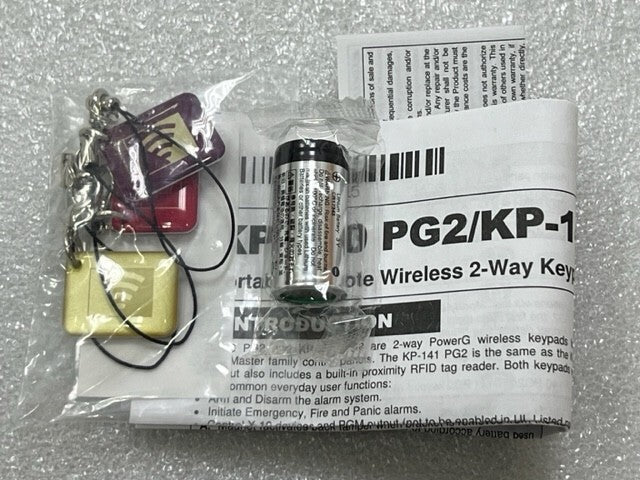 Visonic KP-141 PG2 (433-0:037) Wireless PowerG Two-way Keypad New