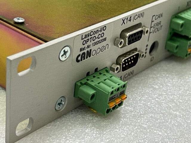 Rofin Sinar ESD Electronics Lascon-I/O-OPTO-CO K.3784.06 Laser Control Unit Used