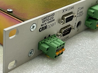 Rofin Sinar ESD Electronics Lascon-I/O-OPTO-CO K.3784.06 Laser Control Unit Used
