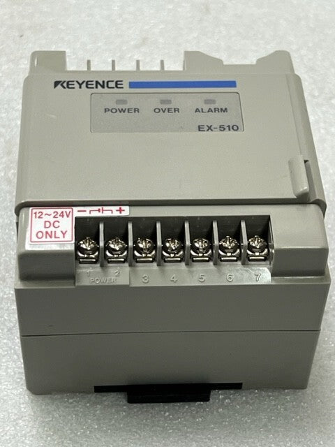 Keyence EX-510 EX-500 Series Sensor Amplifier Unit Used