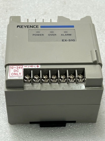 Keyence EX-510 EX-500 Series Sensor Amplifier Unit Used
