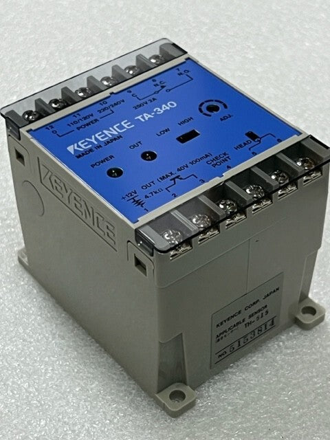 Keyence TA-340 Amplifier Unit for Metal Passage Sensor New in Box