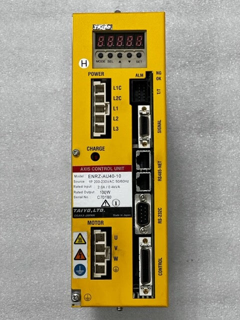 Taiyo ENRZ-AU40-10  1P 200-230VAC 50/60Hz 100W Axis Control Unit