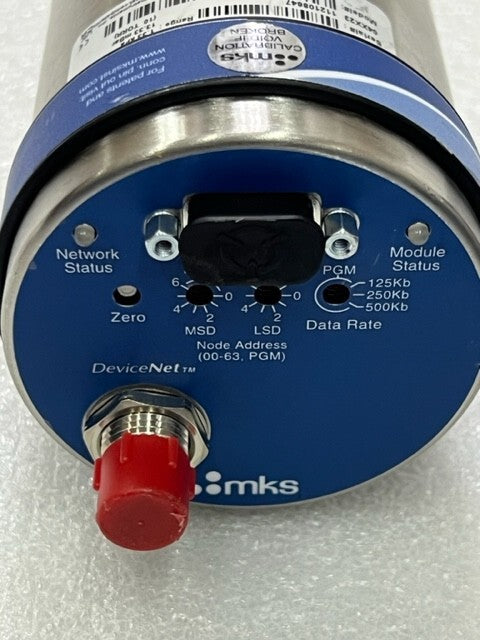 MKS DA01A-33990 1.33kPa DeviceNet i-Baratron Capacitance Digital Manometer Used