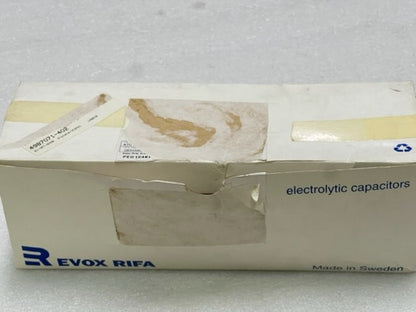 Rifa Elyt Long Life Capacitor PEG 124 KF 347 VQ 470uF 40VDC New - Box of 100 Pcs