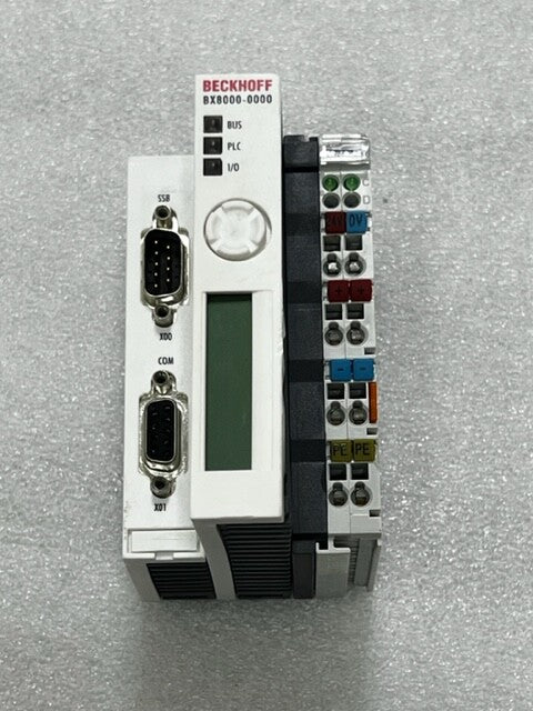 Beckhoff BX8000-0000 RS232/RS485 Bus Terminal Controller Used