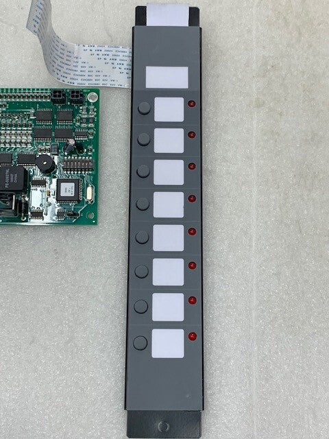 Simplex 4100-1280 8LED88W Display Sub-Assembly & 4100 LED Switch Controller Used