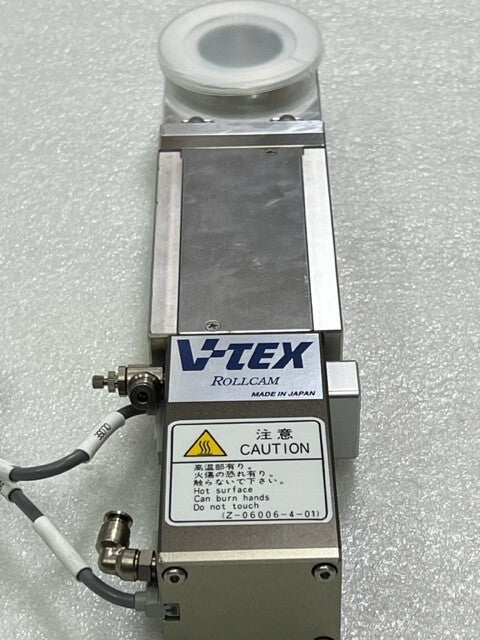 V-TEX Rollcam IRF-12083-2-01 Pneumatic Gate Valve Used Good Condition