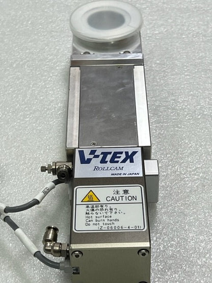 V-TEX Rollcam IRF-12083-2-01 Pneumatic Gate Valve Used Good Condition
