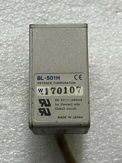 Keyence BL-501H Barcode Reader Laser Sensor Used