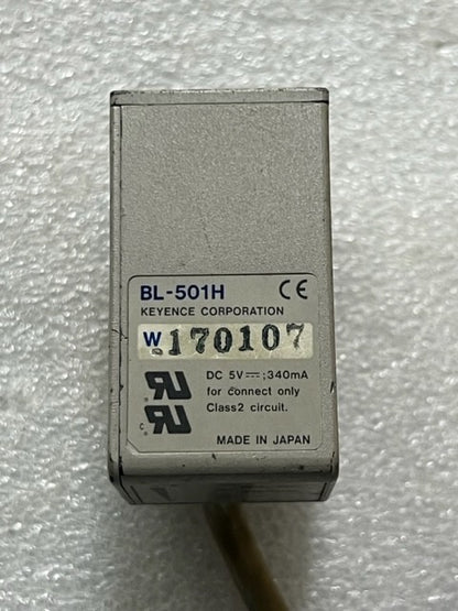 Keyence BL-501H Barcode Reader Laser Sensor Used
