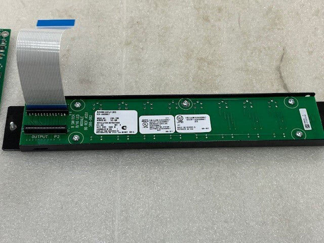 Simplex 4100-1280 8LED88W Display Sub-Assembly & 4100 LED Switch Controller Used