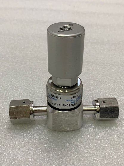 Veriflo Diaphragm Valve 944AOPLPNCSFSFF 316L 373521 125 PSI MAX Used