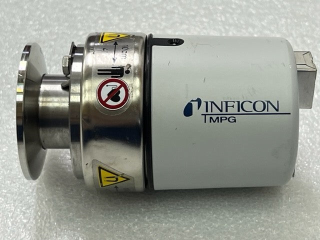 Inficon MPG400 351-011 Inverted Magnetron Pirani High Vacuum Gauge Used