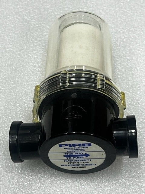 PIAB PP8F.5-X35 Filter Assembly with Filter PPX35RE Used Good Condition