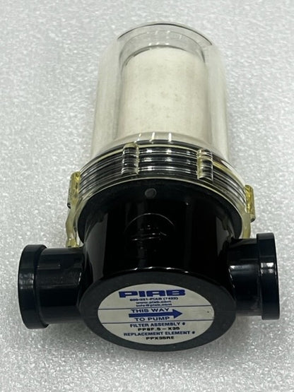 PIAB PP8F.5-X35 Filter Assembly with Filter PPX35RE Used Good Condition