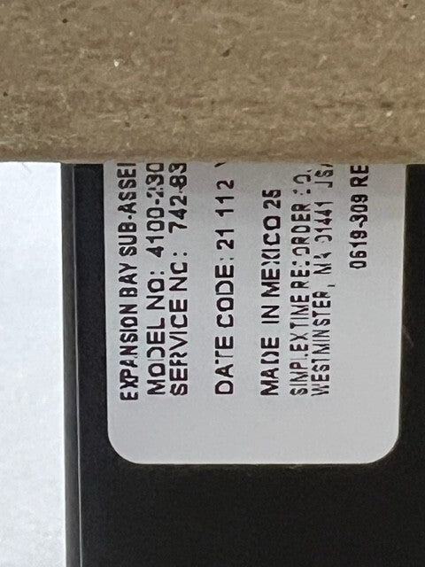 Simplex 4100-2300 Fire Detection Expansion Bay Sub-Assembly Controller New