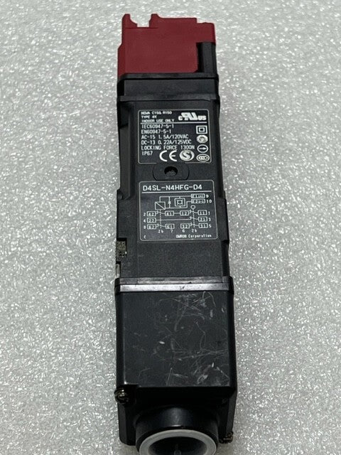 Omron D4SL-N4HFG-D4 Safety Interlock Switch (No Actuator Key) Used