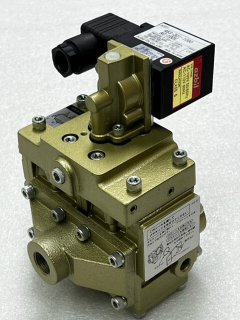 Azbil TA Co. 463-301-10B0 AC100V Rc3/8 Port Solenoid Valve New
