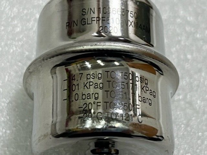 Pall GLFPF6101VXM4AM 14.7 to 750 psig PFA Gaskleen Filter Assembly Used
