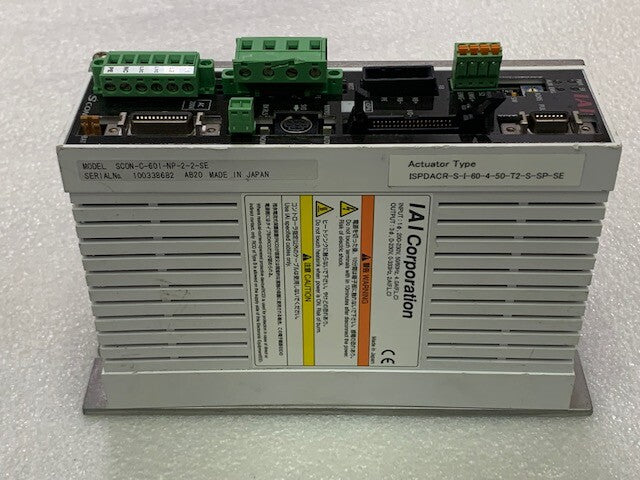 IAI Electric SCON-C-601-NP-2-2-SE Linear Servo Actuator Controller Used