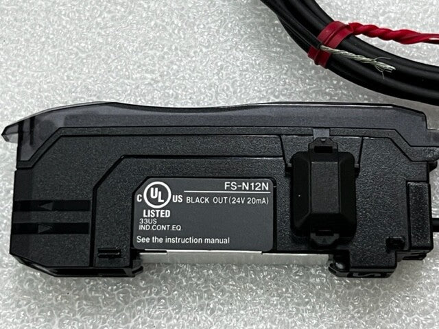 Keyence FS-N12N Fiber Optic Sensor Amplifier DC24V New in Box