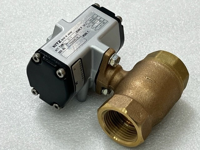 Kitz C-TE 1 Actuator Driven 2 Way Bronze Ball Valve New
