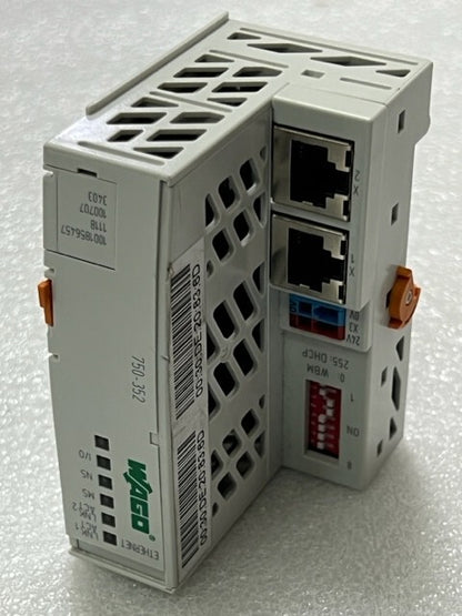 Wago 750-352 PLC Fieldbus EtherNet Coupler Module Used