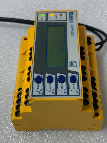 Bender RCMS460-D-2 Residual Current Evaluator Monitor Used Good Condition