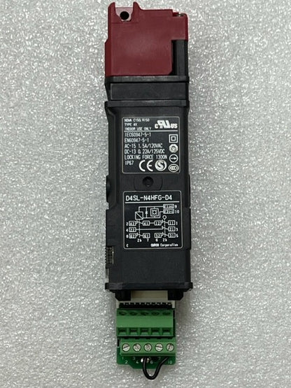 Omron D4SL-N4HFG-D4 Safety Interlock Switch (No Actuator Key) Used