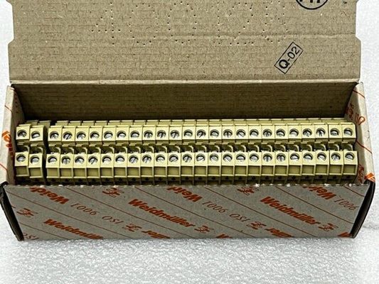 Weidmuller DK 4/35 1D A1 DK4D Double Tier 4mm2 Terminal Block - Box of 25 Pcs